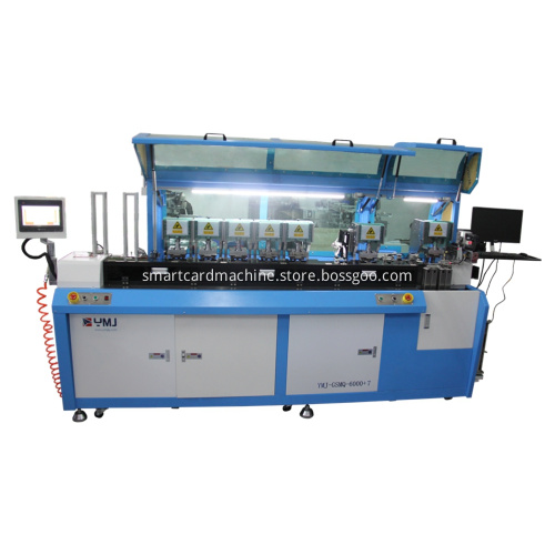 Full Auto Seven Stations Sim Card Punching Equipment
